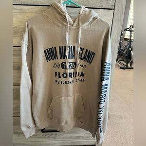 Anna Maria Island Tan Hoodie